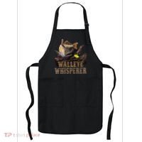 Large Walleye With Fishing Lure Drawing Walleye Whisperer Apron thumb 0