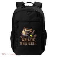 Large Walleye With Fishing Lure Drawing Walleye Whisperer Backpack thumb 0