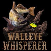 Large Walleye With Fishing Lure Drawing Walleye Whisperer Coffee Mug thumb 5