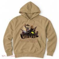 Large Walleye With Fishing Lure Drawing Walleye Whisperer Hoodie thumb 0