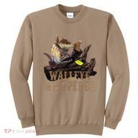 Large Walleye With Fishing Lure Drawing Walleye Whisperer Sweatshirt thumb 0