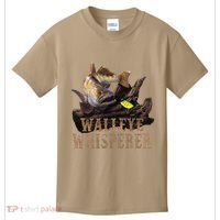 Large Walleye With Fishing Lure Drawing Walleye Whisperer Kids T-Shirt thumb 0
