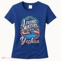 Living Waters Yeshua John 7:3738 Cute Gift Women's T-Shirt thumb 0