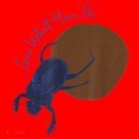 Love What You Do Funny Dung Beetle Bug Santa Hat thumb 1