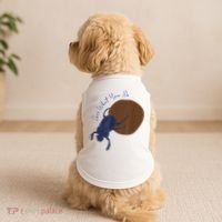 Love What You Do Funny Dung Beetle Bug Doggie Tank thumb 2