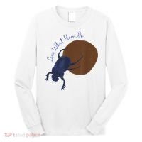 Love What You Do Funny Dung Beetle Bug Long Sleeve Shirt thumb 0