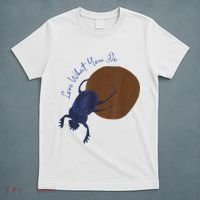 Love What You Do Funny Dung Beetle Bug T-Shirt thumb 5