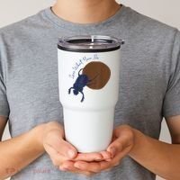 Love What You Do Funny Dung Beetle Bug Tumbler thumb 2