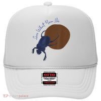 Love What You Do Funny Dung Beetle Bug Hat thumb 0