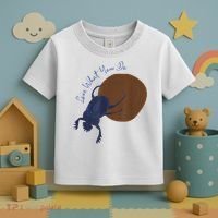 Love What You Do Funny Dung Beetle Bug Toddler T-Shirt thumb 3