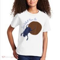 Love What You Do Funny Dung Beetle Bug Kids T-Shirt thumb 2