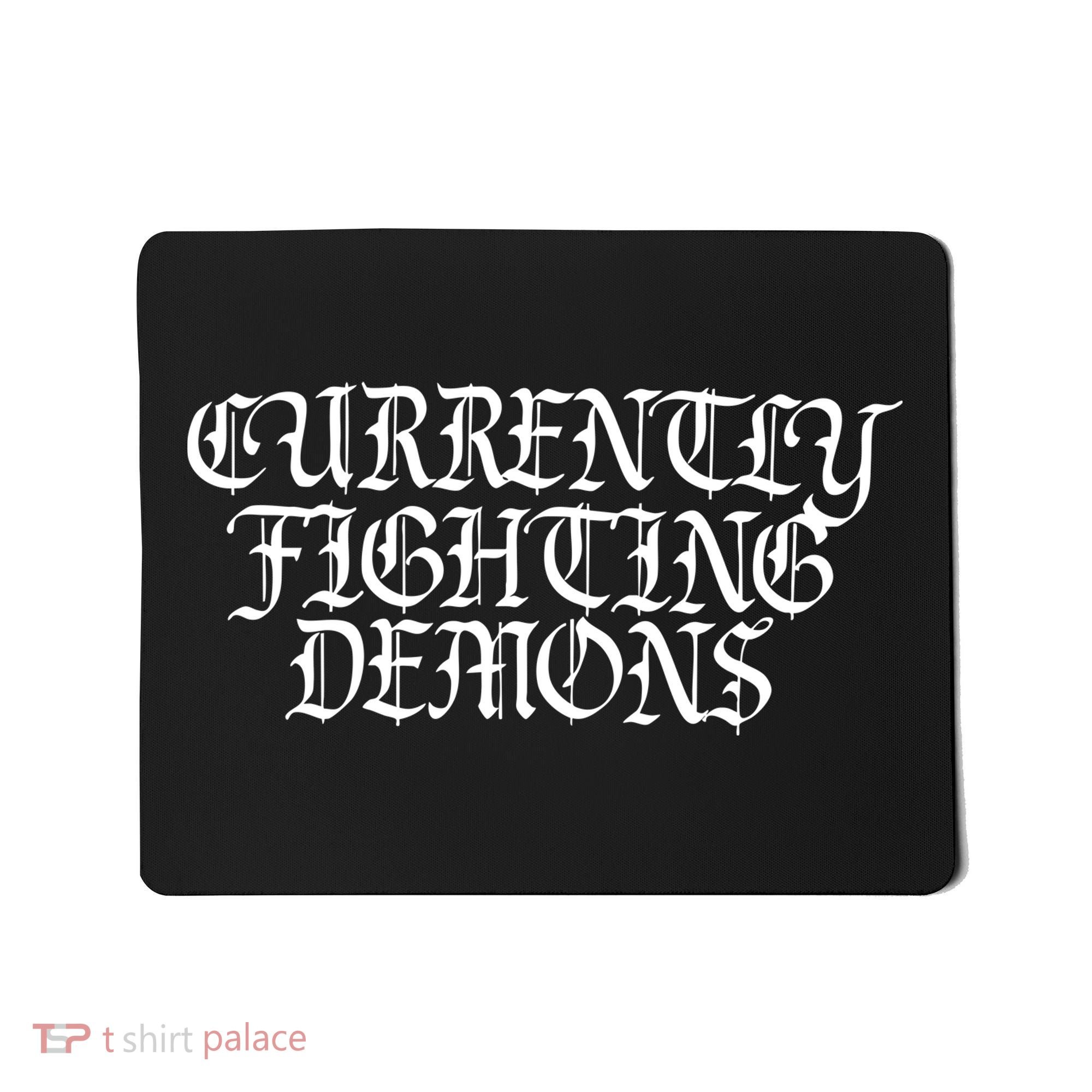 Limited Xprl Currently Fighting Demons Mousepad