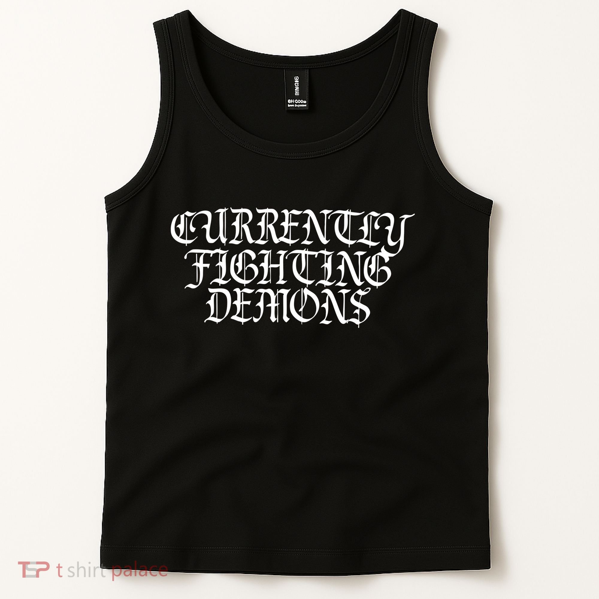 Limited Xprl Currently Fighting Demons Tank Top