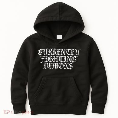 Limited Xprl Currently Fighting Demons Kids Hoodie