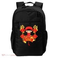Li Xi Me Please Vietnamese Red Cute Ao Dai Flowers Great Gift Backpack thumb 0