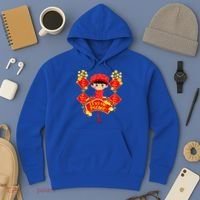 Li Xi Me Please Vietnamese Red Cute Ao Dai Flowers Great Gift Hoodie thumb 3