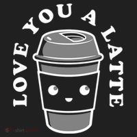 Love You A Latte Golf Towel thumb 3