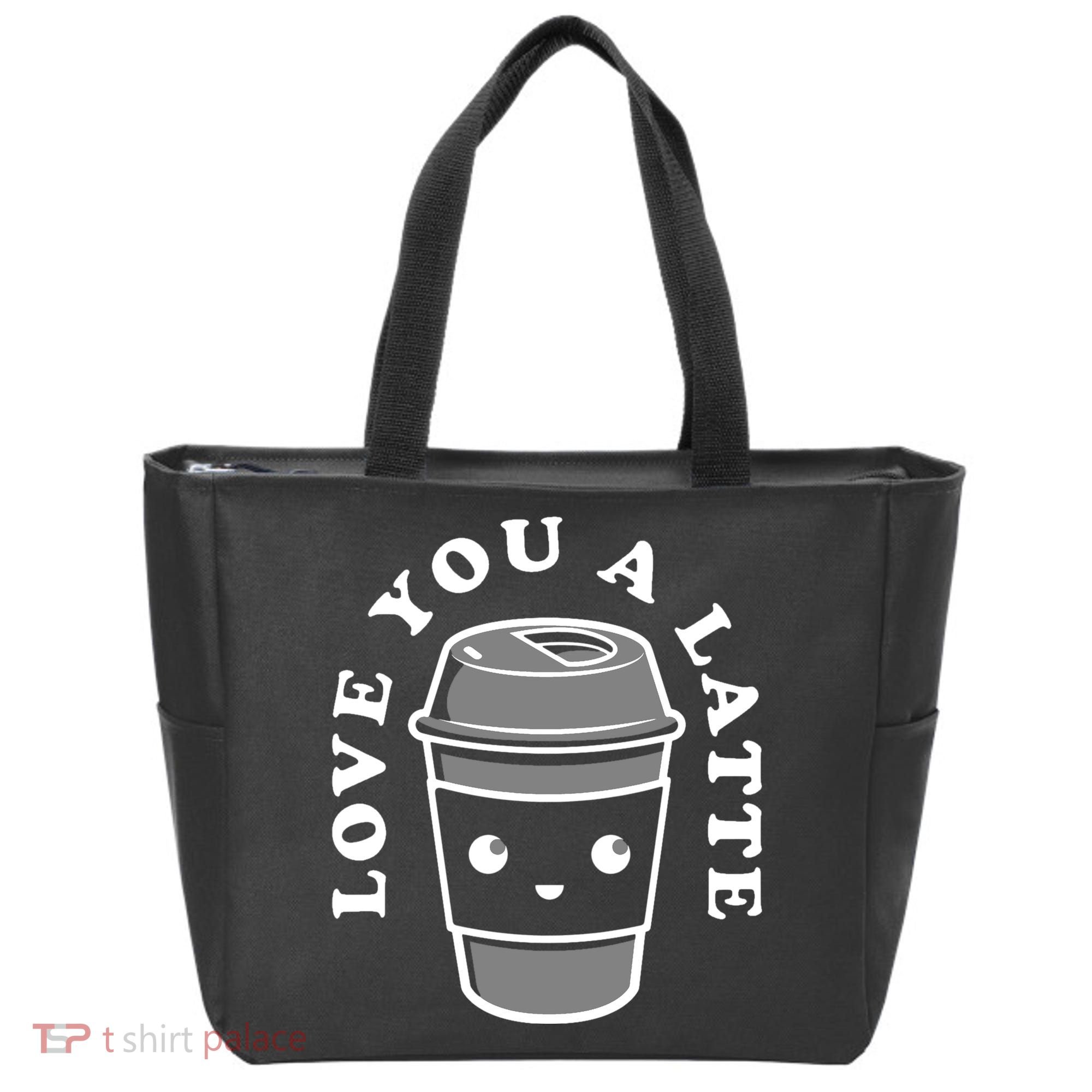 Love You A Latte Tote Bag
