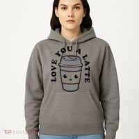 Love You A Latte Hoodie thumb 5