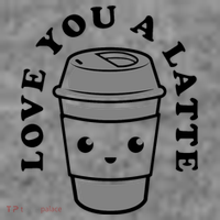 Love You A Latte Kids Long Sleeve Shirt thumb 2