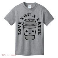 Love You A Latte Kids T-Shirt thumb 0
