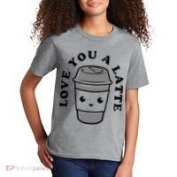 Love You A Latte Kids T-Shirt thumb 2