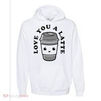 Love You A Latte Comfort Colors Garment-Dyed Hooded Sweatshirt thumb 0