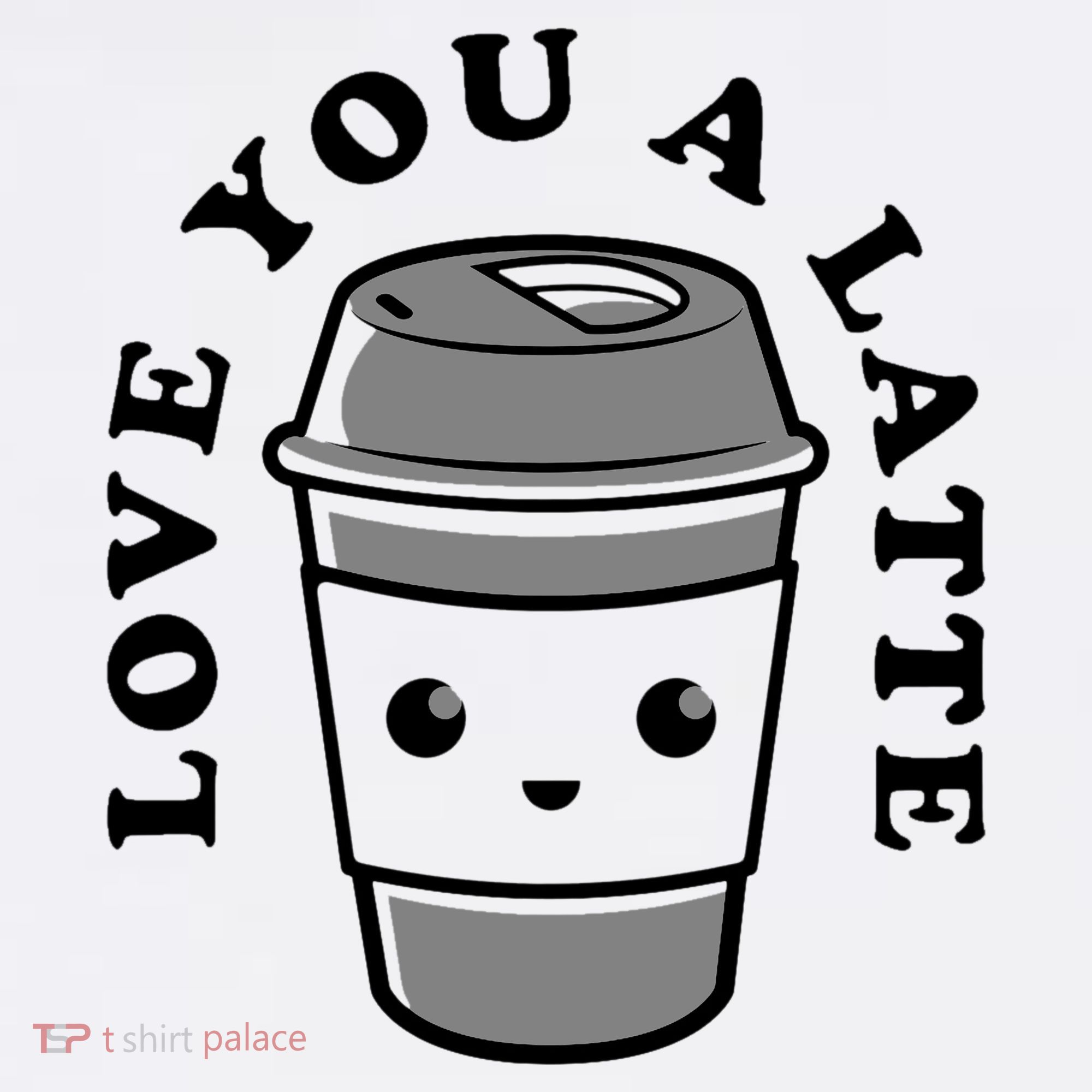 Love You A Latte Comfort Colors Garment-Dyed Hooded Sweatshirt