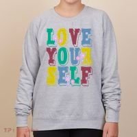 Love Yourself Cute Flower Women's Sweatshirt thumb 0