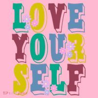 Love Yourself Cute Flower Coaster thumb 2