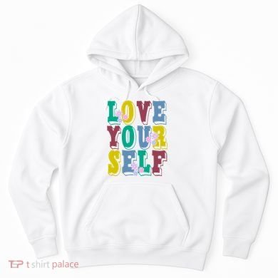 Love Yourself Cute Flower Hoodie