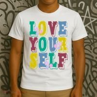 Love Yourself Cute Flower T-Shirt thumb 3