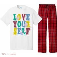 Love Yourself Cute Flower Pajama Set thumb 0