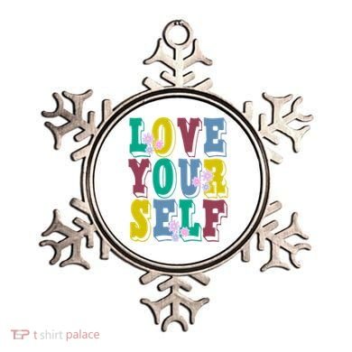 Love Yourself Cute Flower Ornament