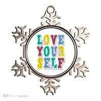 Love Yourself Cute Flower Ornament thumb 0