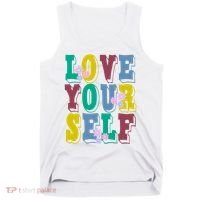 Love Yourself Cute Flower Tank Top thumb 0