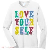 Love Yourself Cute Flower Women's Long Sleeve Shirt thumb 0