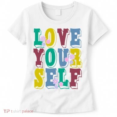 Love Yourself Cute Flower Women's T-Shirt