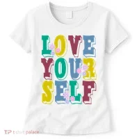Love Yourself Cute Flower Women's T-Shirt thumb 0