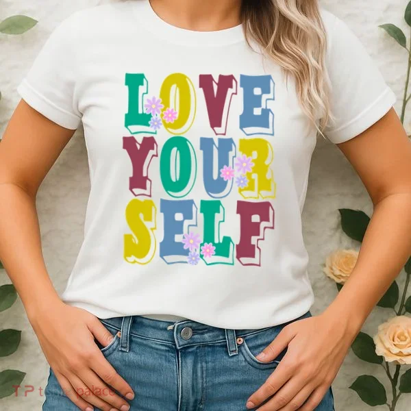 Love Yourself Cute Flower Women's T-Shirt