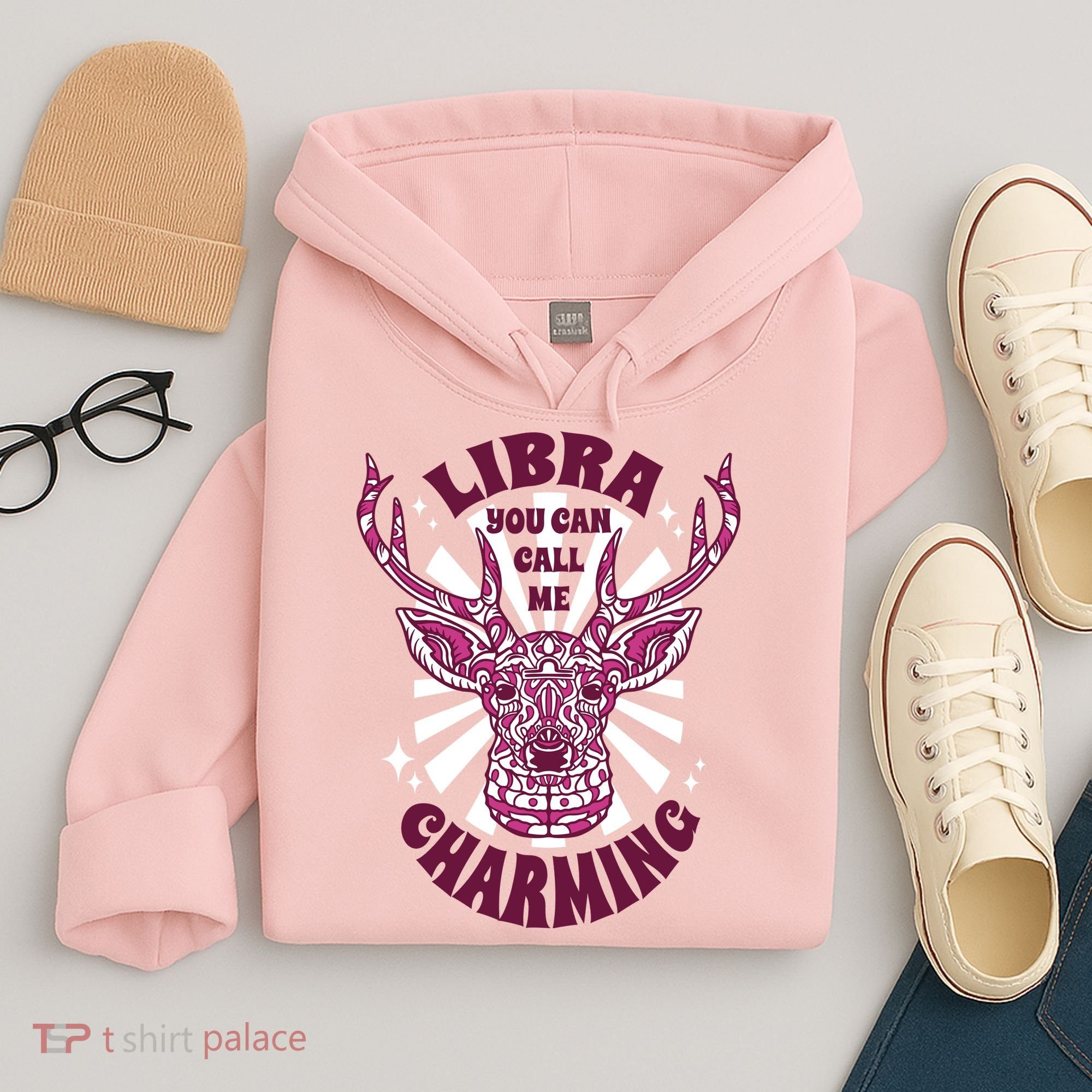 Libra You Can Call Me Charming Hoodie