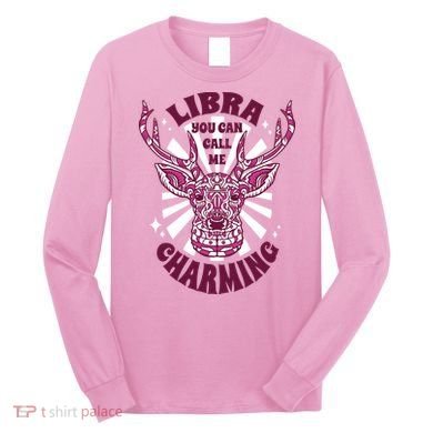 Libra You Can Call Me Charming Long Sleeve Shirt