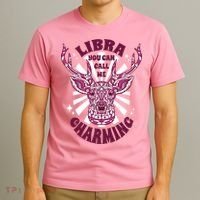 Libra You Can Call Me Charming T-Shirt thumb 3