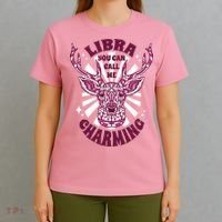 Libra You Can Call Me Charming T-Shirt thumb 4