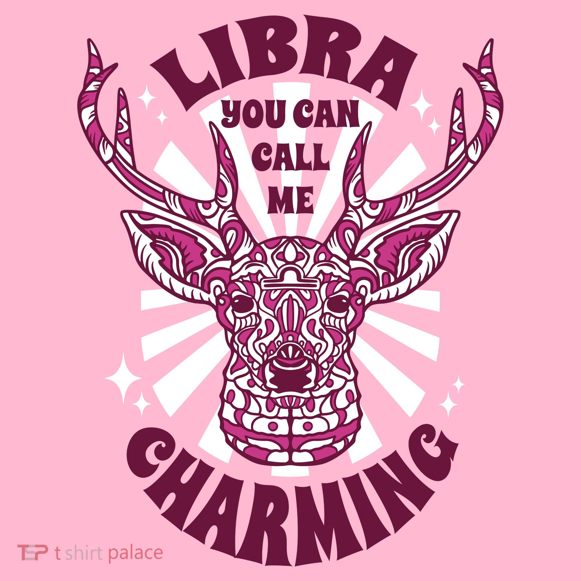 Libra You Can Call Me Charming Button