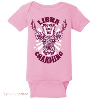 Libra You Can Call Me Charming Baby Bodysuit