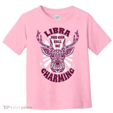 Libra You Can Call Me Charming Toddler T-Shirt