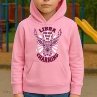 Libra You Can Call Me Charming Kids Hoodie thumb 2