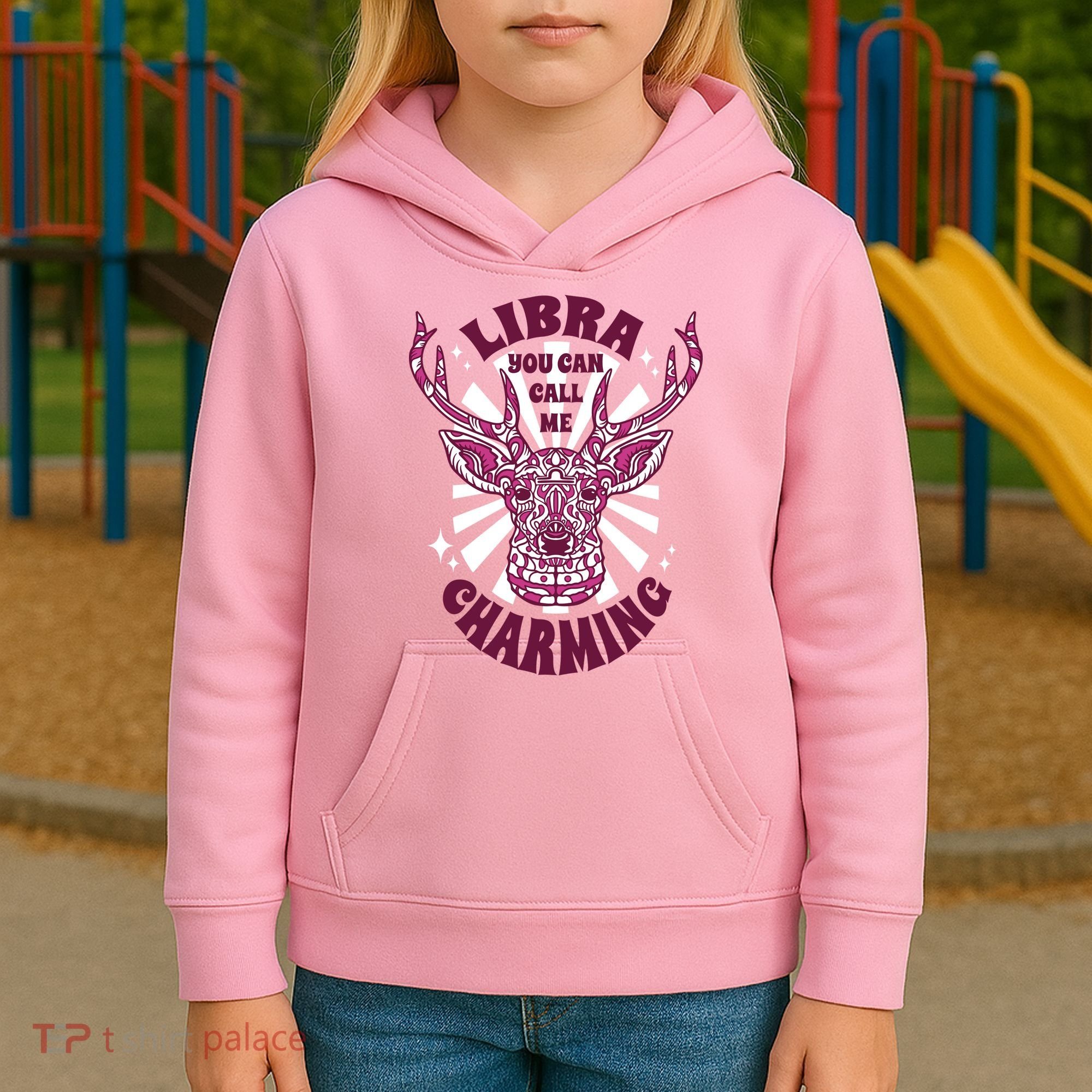 Libra You Can Call Me Charming Kids Hoodie