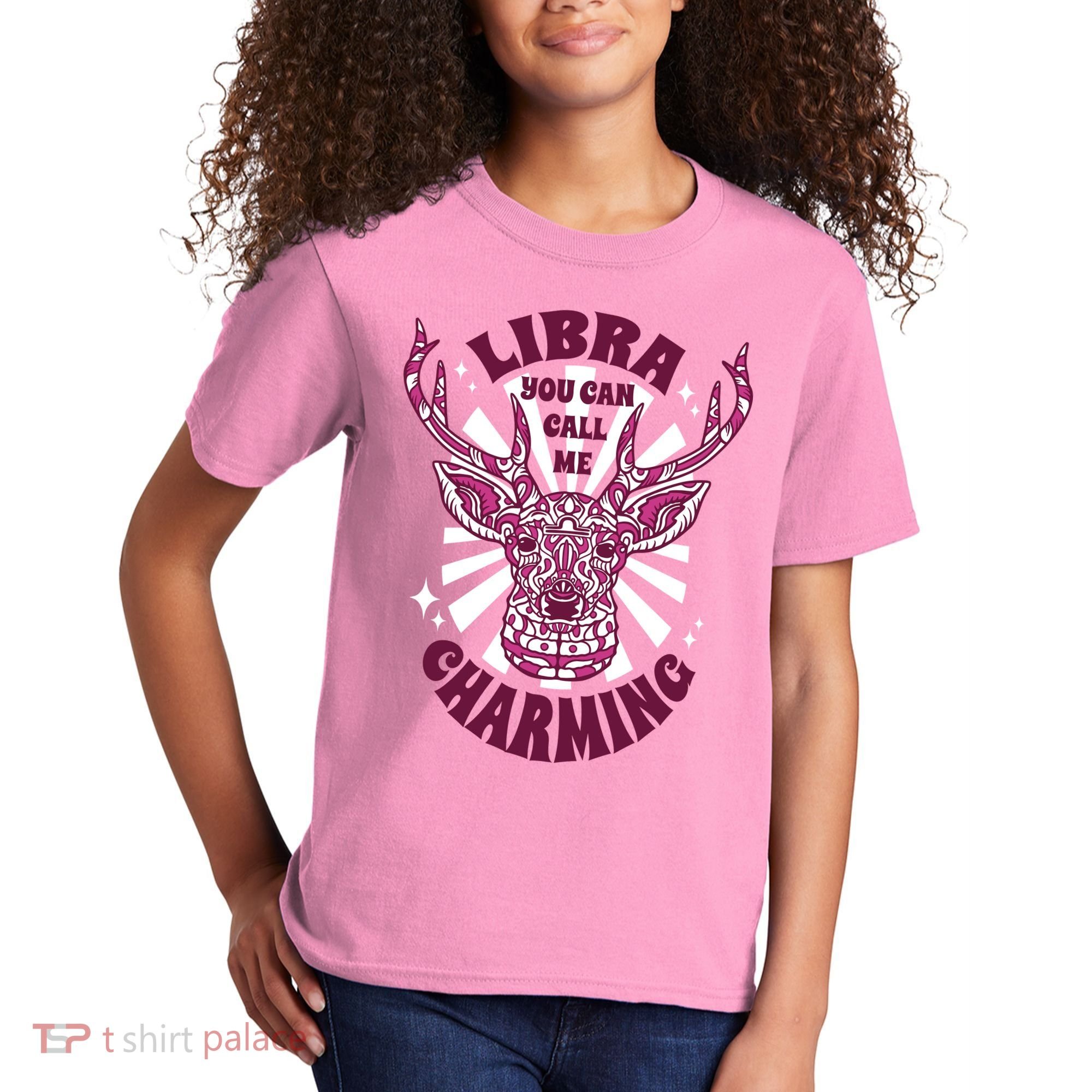 Libra You Can Call Me Charming Kids T-Shirt